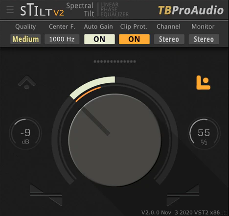 sTiltV2 plugin interface