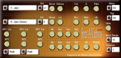 Strat-A-Various plugin interface