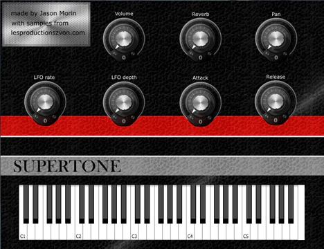 Supertone plugin interface