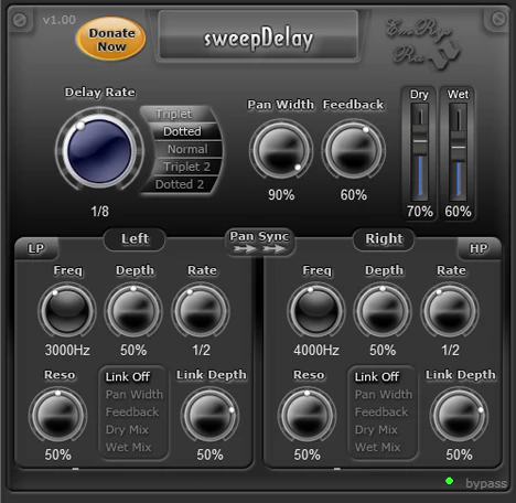 sweepDelay plugin interface