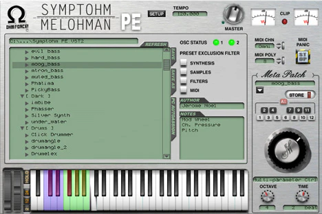 Symptohm PE plugin interface
