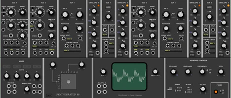 Synthegrated 80 plugin interface