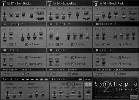 Synthopia 2 plugin interface