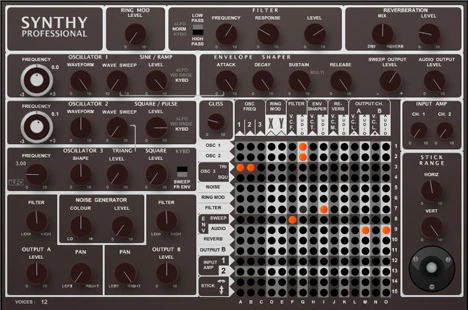 Synthy P plugin interface