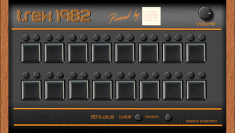 T.Rex 1982 plugin interface