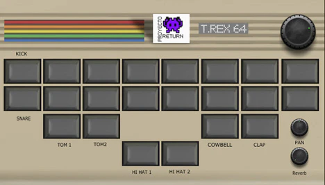 T.Rex 64 plugin interface
