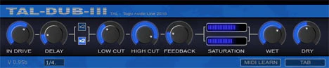 TAL-Dub III plugin interface