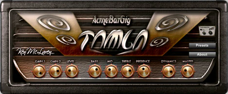 Tamla Head plugin interface