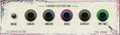 Tarabia MK1 plugin interface