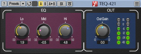 TEQ-421 plugin interface