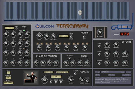 Terrormin plugin interface