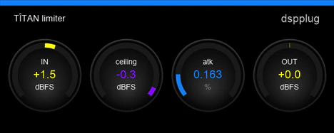 Titan limiter plugin interface