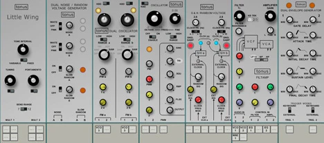 tonus Little Wing plugin interface