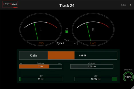 Track24 plugin interface