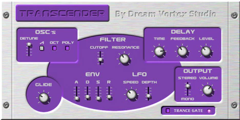 Transcender SE plugin interface