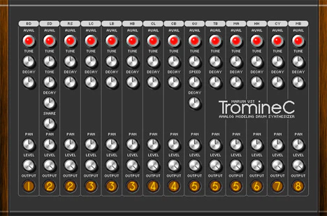 Tromine C plugin interface