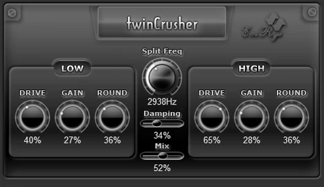 TwinCrusher plugin interface