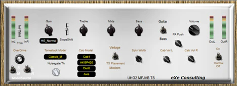 UHG2Amp plugin interface