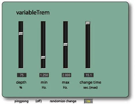 VariableTrem plugin interface