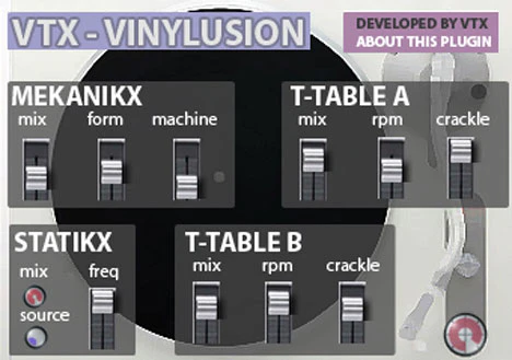 VINYLUSION plugin interface