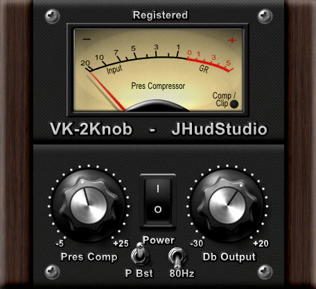 VK-2knob plugin interface