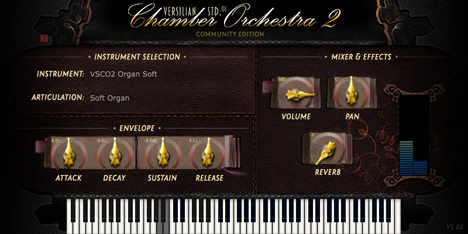 VSCO2 Soft Organ plugin interface