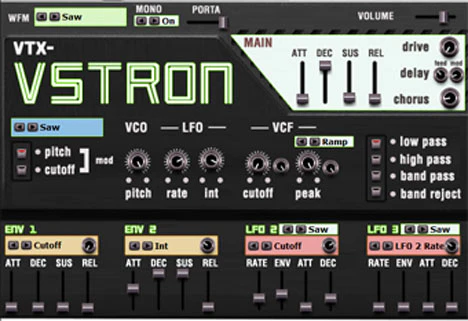 VSTRON plugin interface
