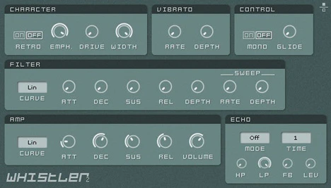 Whistler plugin interface