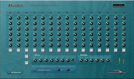 Wollo Beat plugin interface